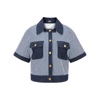 KARL LAGERFELD Shirt Women's Blue