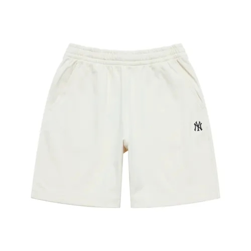 MLB New York Yankees Basic Collection SS25 Casual Shorts Unisex Cream