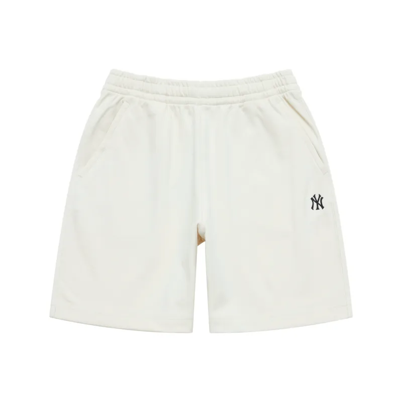 MLB New York Yankees Basic Collection SS25 Casual Shorts Unisex Cream-0