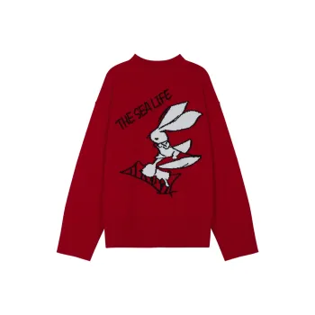 THE SEA LIFE Sweater Women's China Red