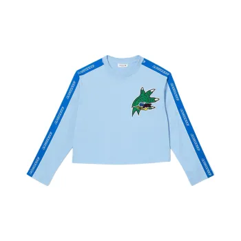 LACOSTE T Shirts Women's Blue