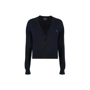 A.P.C V-Neck Knitted Cardigan