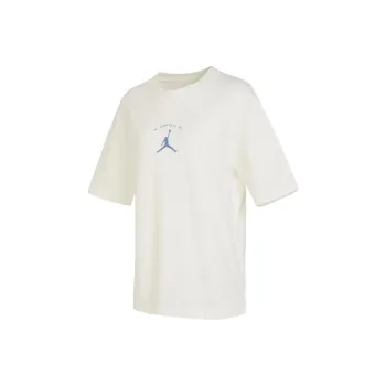 Jordan AS WJESSEN Drop Shoulder Sleeve T Shirt Women's Beige