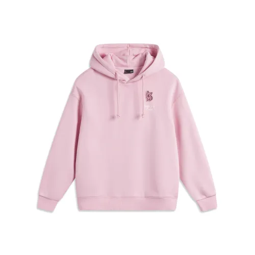 LiNing Sports Fashion Collection Sweatshirt Women's Sheer Pink