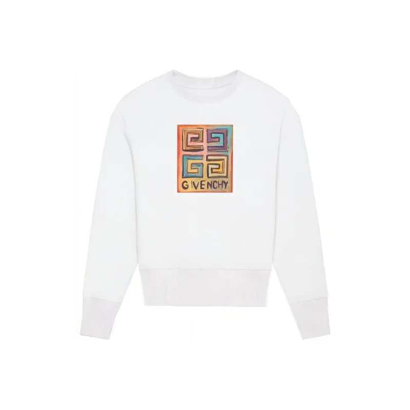 Givenchy Logo print Cotton Sweater-0