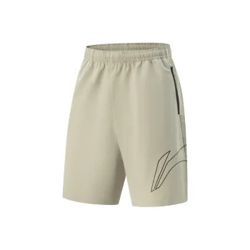 LiNing Fitness Series Casual Shorts Men's Limewash Gray