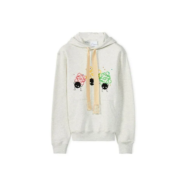 LOEWE Sweatshirt Women's Light Gray-0