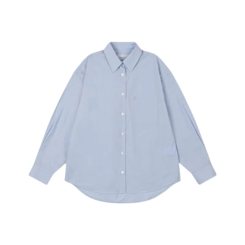 LOW CLASSIC Lc Collection SOFT PAPER SHIRT Shirt Women's BLUE/Blue-0