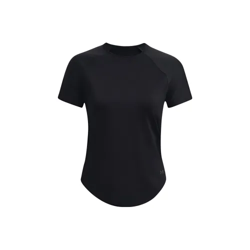 Under Armour Raglan Sleeve T Shirt Women's Black