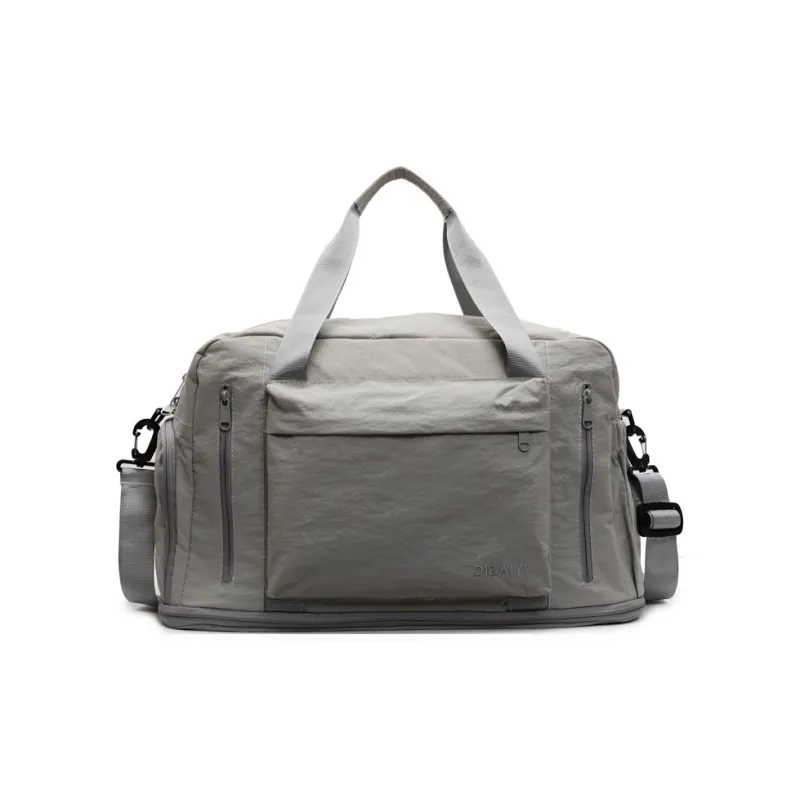 BUBM Fabric Shoulder Bag, Crossbody Bag Unisex Black/Ecru/Green/Gray/Pink-12