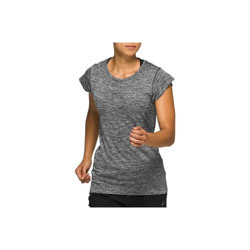Asics Race Seamless Short Sleeve Top T Shirt Women's Gray-0