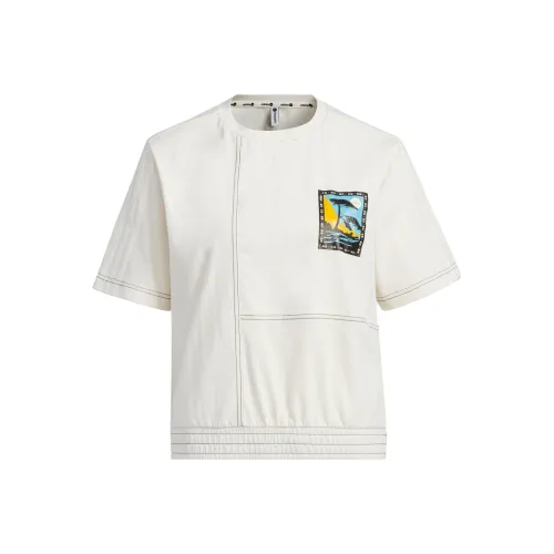 Adidas Neo T Shirts Women's Ryder White