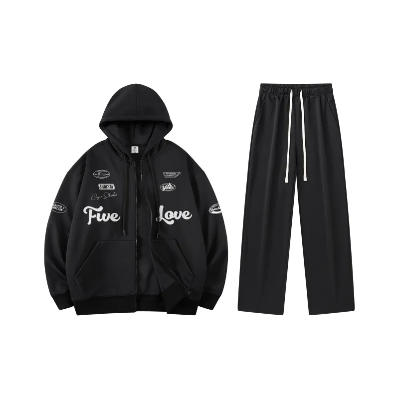 Crayon Shinchan Sweatshirt Set Unisex-0