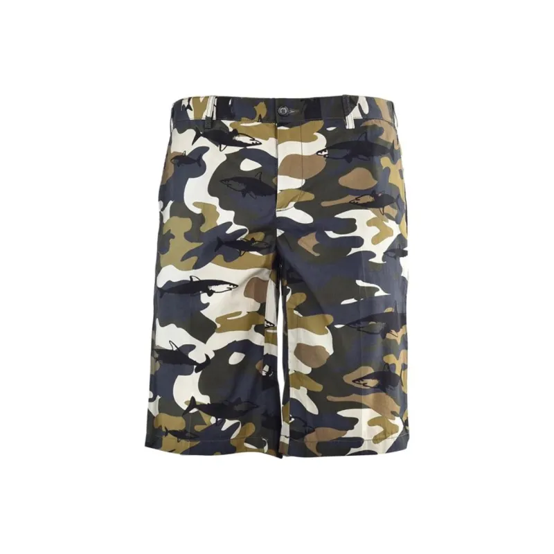 Paul & Shark Yachting Casual Shorts Men's Army Green-0