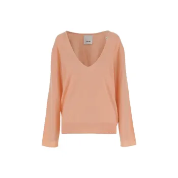 ALLUDE V neck Sweater