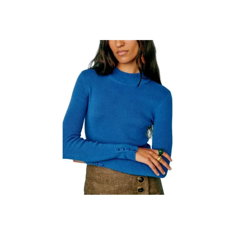 Sézane Sweaters Women's Blue-0