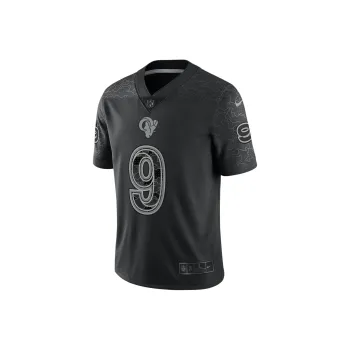 Nike NFL Los Angeles Rams RFLCTV Soccer Jerseys Men's Black