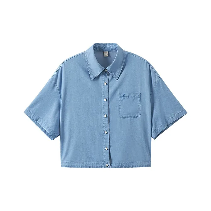 Inman Shirts Women's Denim Blue-0