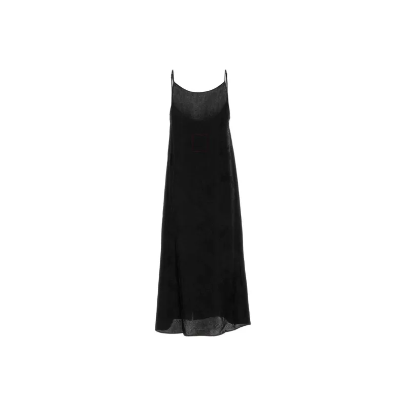 UMA WANG Slip Dress Women's Black-1
