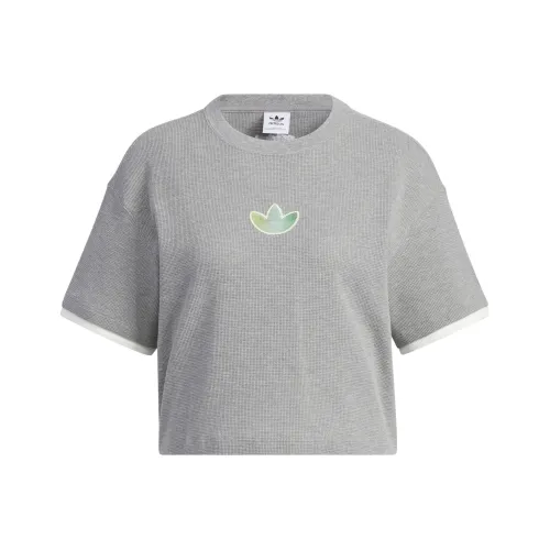 Adidas Originals T Shirt Women's Basic Heather Gray