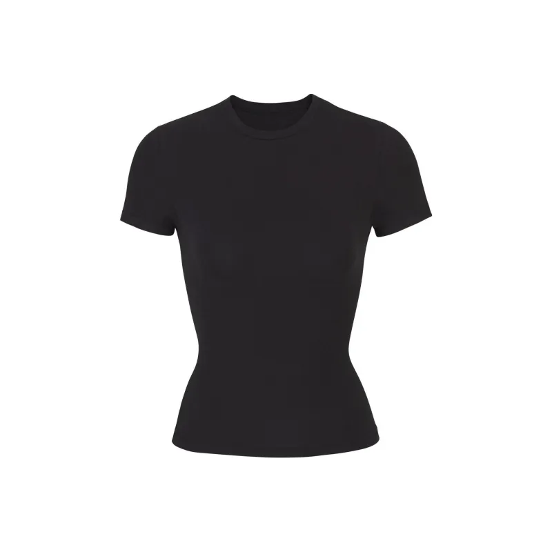 SKIMS T Shirt Women's Smoke Gray/SOOT-0