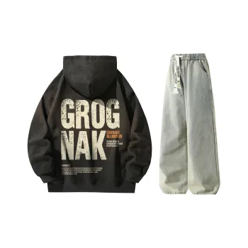 GROGNAK Sweatshirt Sets Unisex