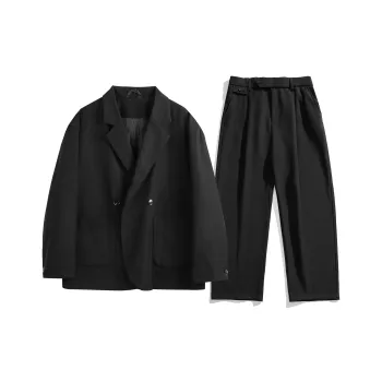 RAP PANDA Business Suits Unisex Black