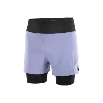 SALOMON Casual Shorts Men's Purple