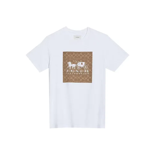COACH SS23 Regular T Shirt Women's White