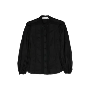 Zimmermann Halliday Laced Trim Shirt