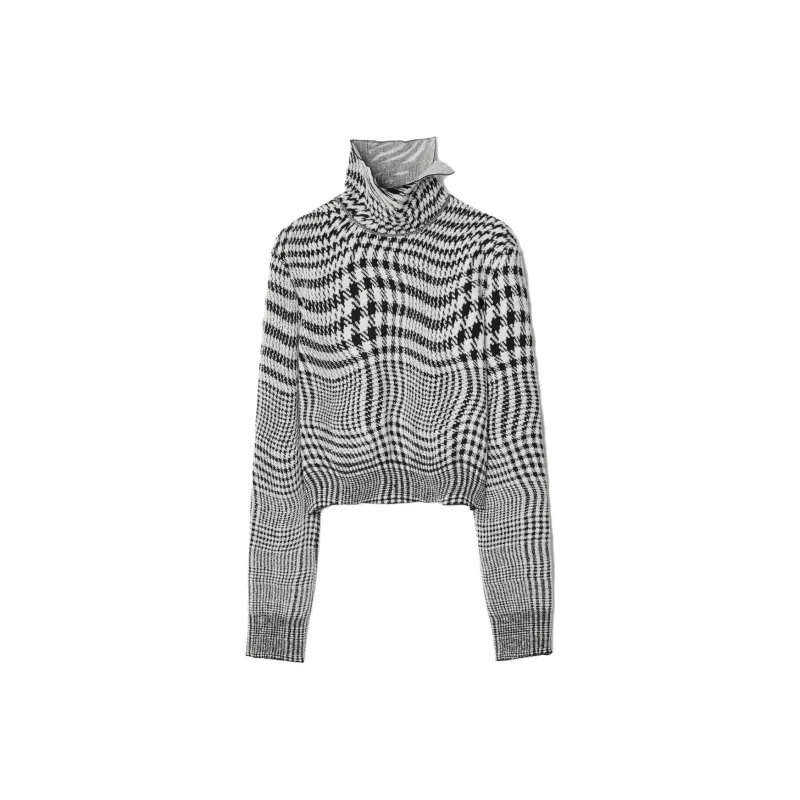 Burberry High Neck Knitted Jumper-0