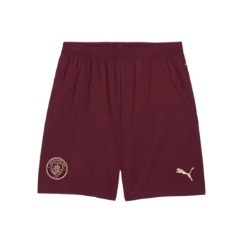 PUMA Manchester City SS24 Soccer Bottom Men's Red