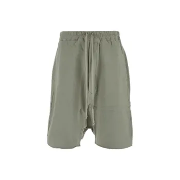 Rick Owens DRKSHDW Drawstring Frayed Hem Shorts