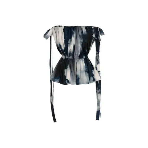 Alexander McQueen Shirts Women's Blue