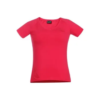 EMPORIO ARMANI EA7 T Shirts Women's Red