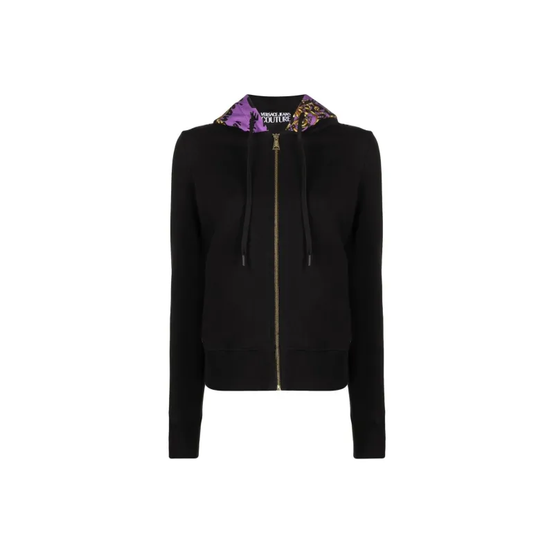 VERSACE JEANS COUTURE SS22 Sweatshirt Women's Black-0