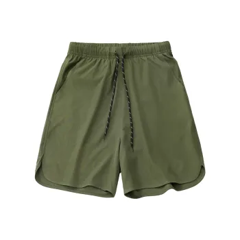 MKZA Casual Shorts Unisex Gray Green