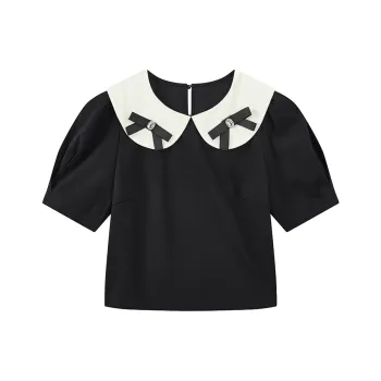 Yu Qianwen T Shirt Women's Black