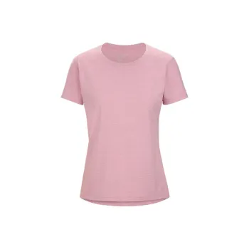 Arcteryx TAEMA SS23 Set in Sleeve T Shirt Women's Shell Chestnut Pink