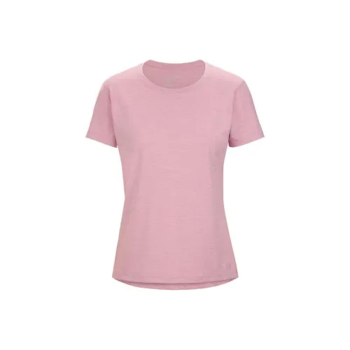 Arcteryx TAEMA SS23 Set in Sleeve T Shirt Women's Shell Chestnut Pink