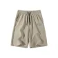 [Quick Dry Breathable]Khaki (B Blue Letter Chest Logo)