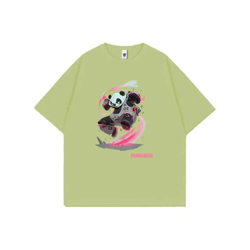 PANDA BASE T Shirts Unisex-8