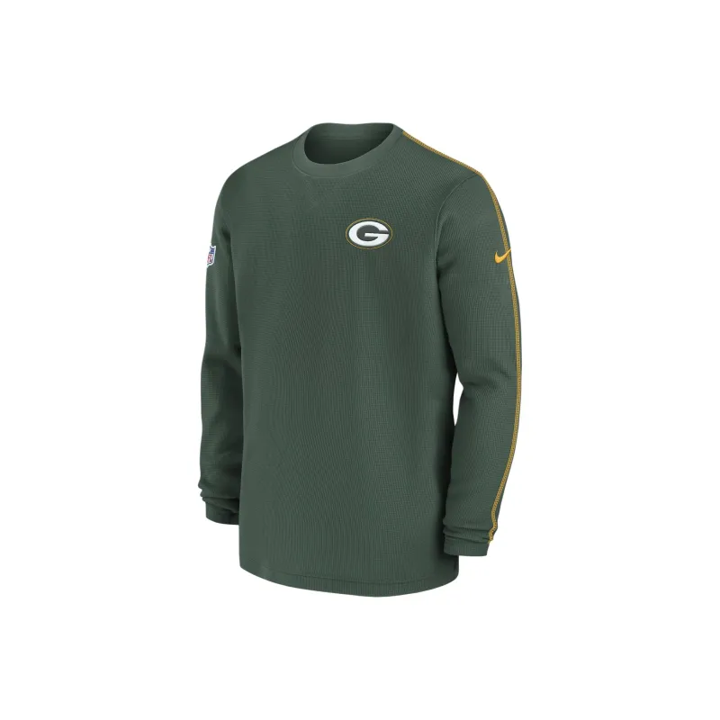 Nike Green Bay Packers Sideline Coach Soccer Jerseys Men's Green-0