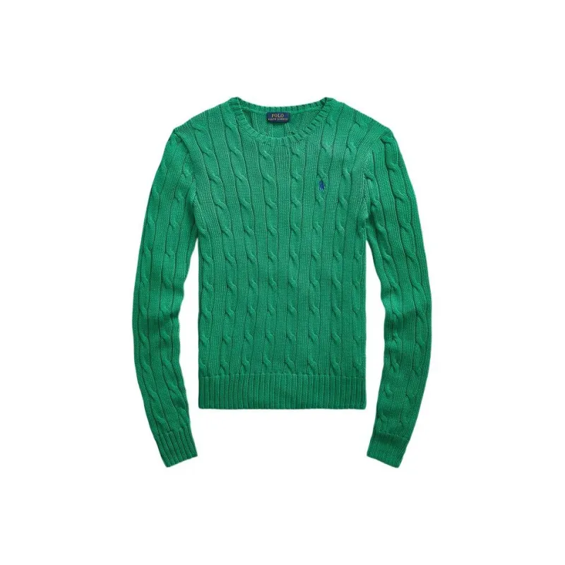 Polo Ralph Lauren Cable knit Cotton Sweatshirt-0