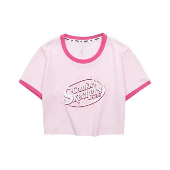 Skechers T Shirt Women's Light Pink Red