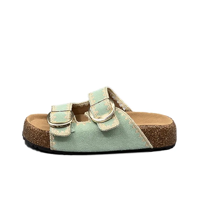 DOLIN COLLECTION Slide Slippers Platform Outerwear Women's-10