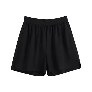 Hacikis Casual Shorts Men's Black Gray Color