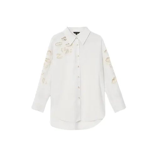 Yiner Shirts Women's Ecru