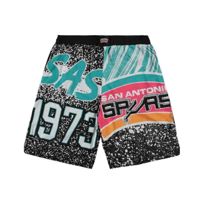 NBA x Mitchell & Ness San Antonio Spurs Casual Shorts Men's-0