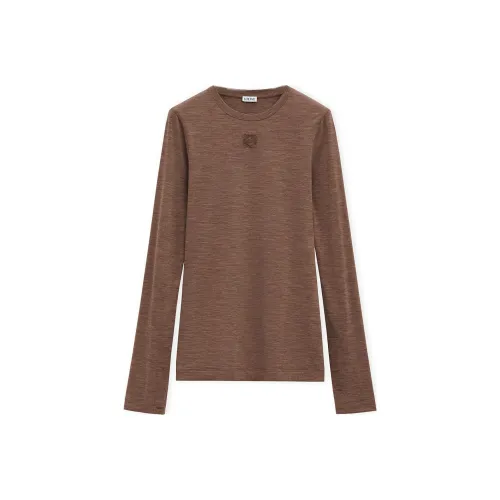 LOEWE Long Sleeve Top 'Chocolate Brown'